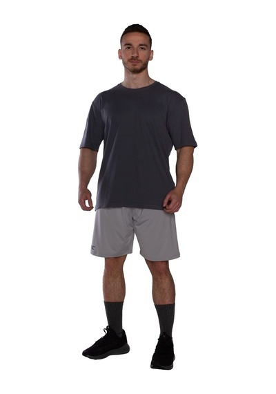 Musclecloth Washed Oversize T-Shirt Füme