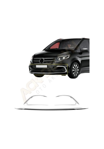 Mercedes Vito 2024+ Ön Tampon Çıtası 3prç A+