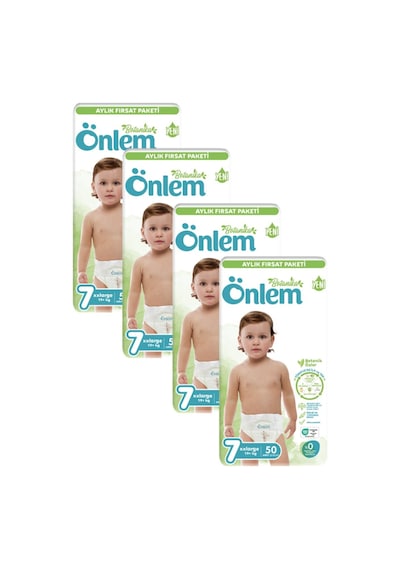 Önlem Botanika 7 Numara Bebek Bezi Xxlarge 19+ Kg 50 Li X 4 Adet 7