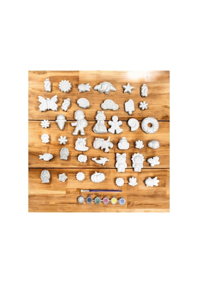 40 Parça Taş Boyama Büyük, Orta Boy Karışık Ölçülerde Etkinlik,anne Ve Çocuk Etkinliği Taş Boyama