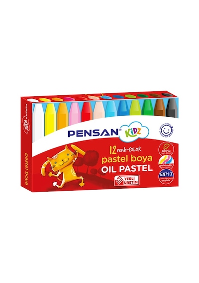 Pensan Pastel Boya Kidz 12 Renk 98060