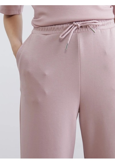 Lc Waikiki Pembe Beli Lastikli Soft Touch Kadın Eşofman Altı
