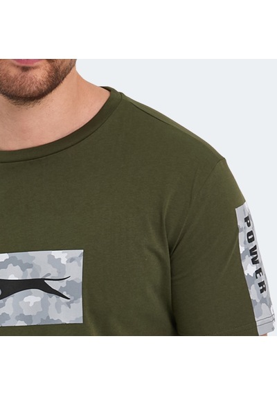 Slazenger PADERAU IN Erkek Tişört Haki