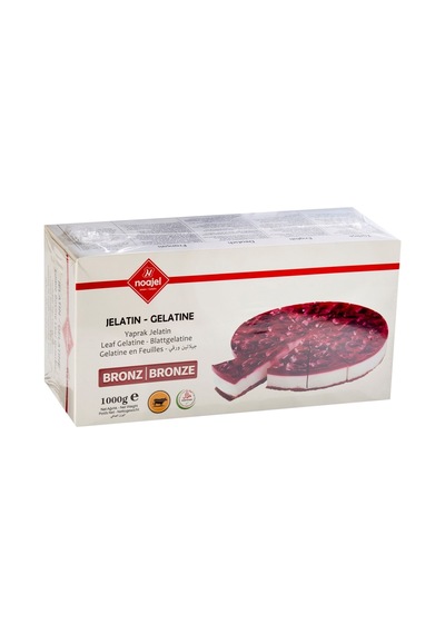 Noajel Yaprak Jelatin 1 Kg Bronz - Pastacılık İçin Kıvam Ve Parlaklık 2'li Ekonomik Paket - 2 A Tarı