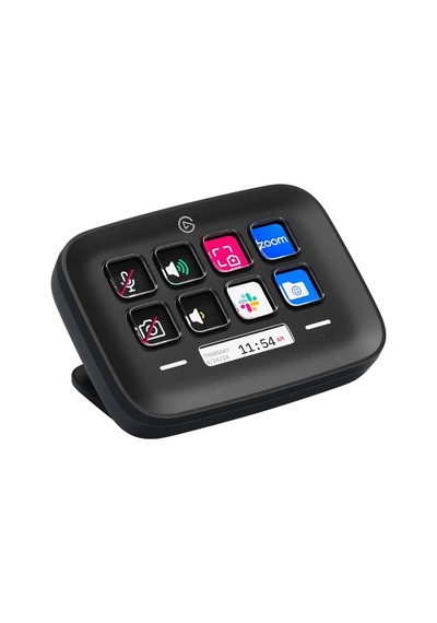 Elgato Stream Deck Neo Siyah - 8 Özelleştirilebilir Tuş, 2 Doku