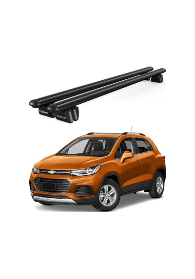Pençe Chevrolet Trax 2013-2022 Uyumlu Siyah Ara Atkı 109cm Port Bagaj Tavan Barı