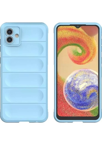 Newface Samsung Galaxy A05 Kılıf Optimum Silikon - Sky Blue Açık Mavi