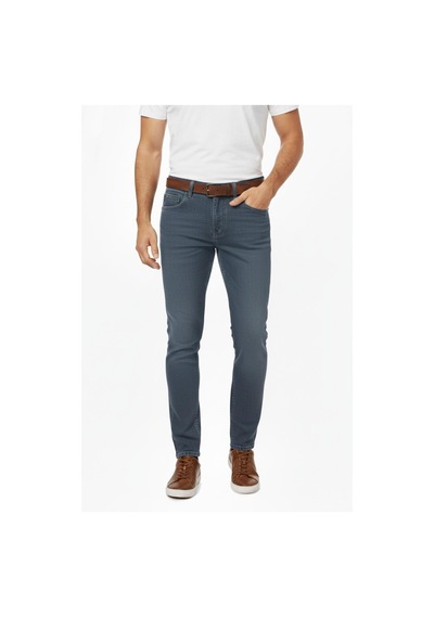 Erkek Silim Fit Jeans Model Pantolon 310 Bgl-st04976 Koyu Gri