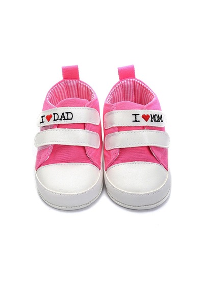 First Step Mom And Dad Bebe Patik Bebek Patik Kışlık, Anaokulu, Kreş, Ev Günlük Ayakkabı G-2287-PEMBE Pembe