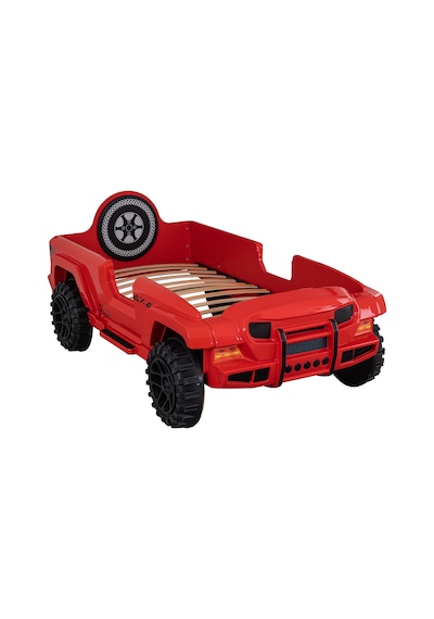 Arabalı Yatak, Jeep Arabalı Yatak - Kırmızı Arabalı Yatak, Jeep Arabalı Yatak - Kırmızı