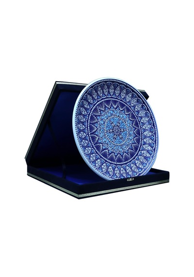 E38 El İşçiliği Çini Tabak - 30 Cm - 6521