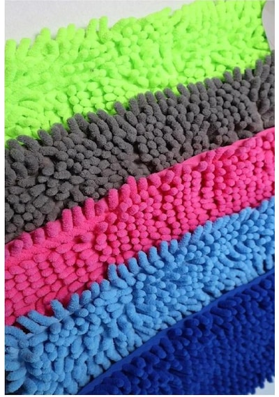 Suff1 Adet Nemli Ve Kuru Makarna Mop Ucu Mikrofiber Paspas Yedeği 40 Cm
