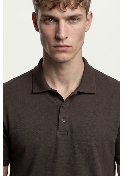 Buratti Erkek Polo Yaka T Shirt 5902127 Kahve Kahve