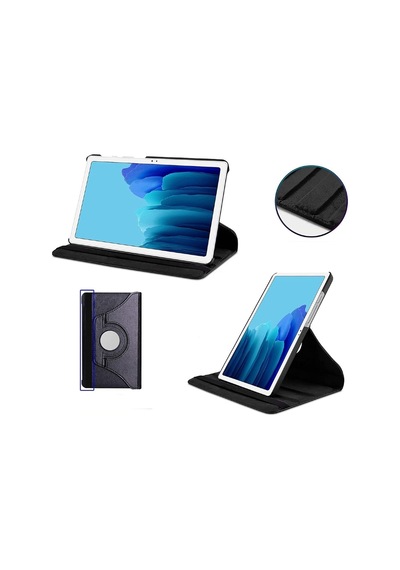 Samsung Galaxy Tab A7 Lite Sm-t220 8.7 Inç Uyumlu 360 Dönerli Tablet Kılıfı Arka Kapak