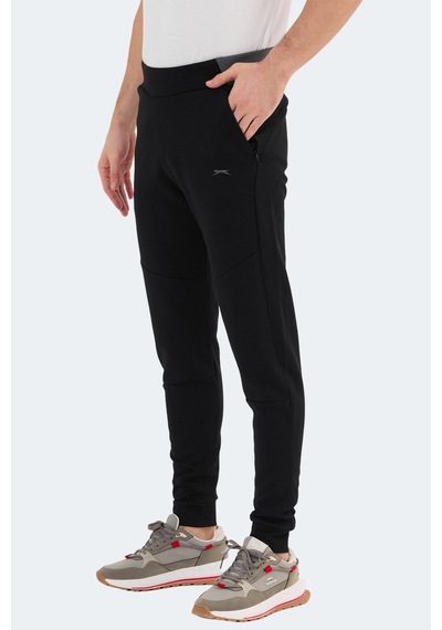 Slazenger Vessel 2 Li Set Erkek Eşofman Altı Siyah - Koyu Gri