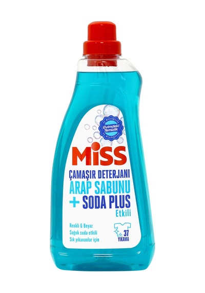 Miss Sıvı Çamaşır Deterjanı - Soda Plus - Arap Sabunu 3 Lü Temizlik Seti Diğer