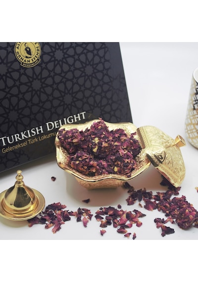 Altıncezve Orhan Efendi Gül Yapraklı Antep Fıstıklı Lokum 200 G