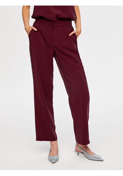 Faik Sönmez Arka Beli Lastikli Straıght Fıt Modallı Pantolon W26pnt012 Uw26pnt01242 Mürdüm Faik Sönmez Arka Beli Lastikli Straıght Fıt Modallı Pantolon W26pnt012 Uw26pnt01242 Mürdüm