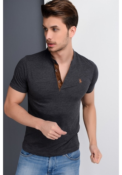 T8560 Dewberry T-shırt-antrasit Antrasit