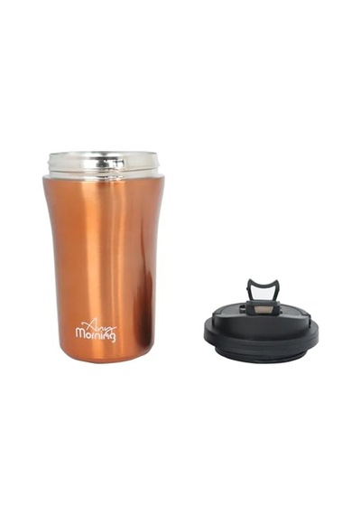 Morning 400 Ml Paslanmaz Çelik Termos Mug Çift Işlevli Sızdırmaz Kapaklı Siyah Sı232021 Genel