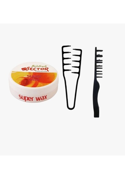 Fontenay Sector Strong Super Wax 150 Ml + Mucizevi Tarak 2'li Set