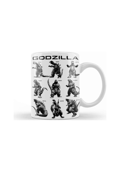 Robzilla Godzilla Years Kupa Bardak Porselen Karışık