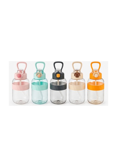 Shotay Pipetli Trıtan Matara Beyaz 1000 Ml.