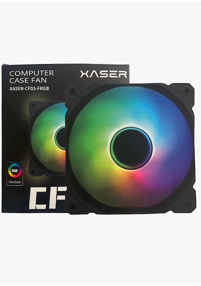Xaser CF03 FRGB Kasa Fanı 12 CM