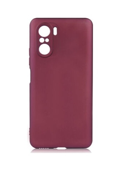 Xiaomi Mi 11i Kılıf Esnek Yapılı İnce Slim Silikon Kapak Ryc/premier Bordo