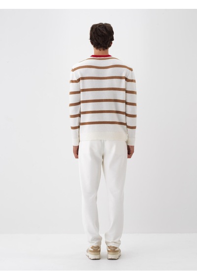Xint Camel Yumuşak Dokulu Regular Fit Kazak 801829