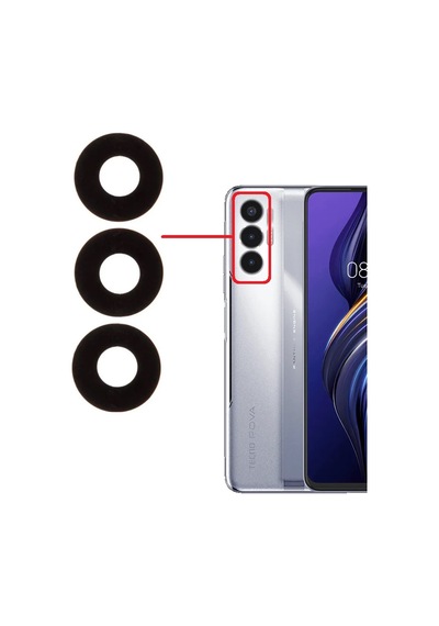 Tecno Uyumlu Pova 3 Kamera Lensi Cam Lf7n