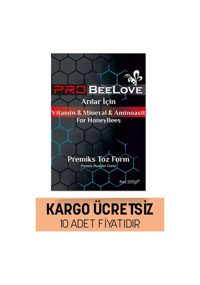 Pro Beelove Arılar İçin Vitamin & Mineral & Aminoasit 10 Adet
