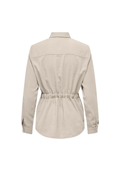 Only Onlarıs Lıfe 4/5 Fem Cargo Jacket Cc Wvn 15310852 Krem 001