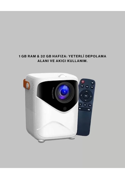 Çoklu Giriş Destekli Projektör - Hdmı Usb Ve Kulaklık Bağlantı Seçenekleriyle Geniş Uyumluluk