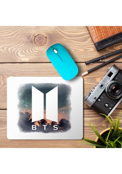 Bts Logo Mouse Pad Mousepad