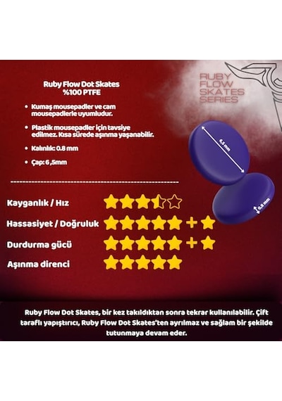 Klasse Dot Ve Donut Skatez Ruby Flow, Dot Açık Bej