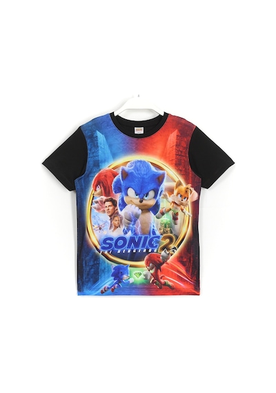 Ekidne Tails Kirpi Sonic The Hedgehog 2 Yazlık Kısa Kollu 3D Baskılı Tişört