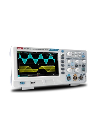Unı-t Upo1102cs Çok Fonksiyonlu Dijital Fosfor Osiloskop 100mhz