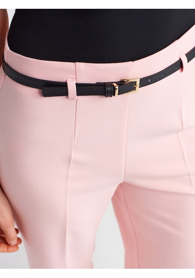 Dilvin 71616 Kemerli Culotte Pantolon-pembe Pembe
