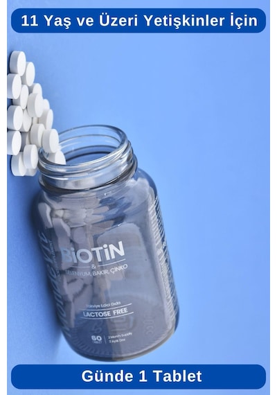 Mondevit Biotin&selenyum, Bakır, Çinko 60 Tablet