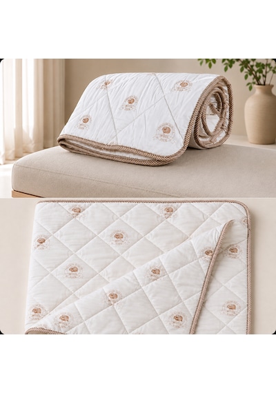 Premium %100 Yün Bebek Yorganı 95x145 CM