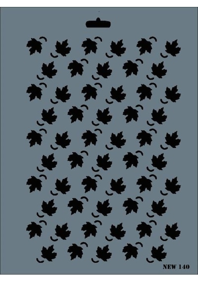 Rich New Seri N-140 Stencil 35X25 Cm