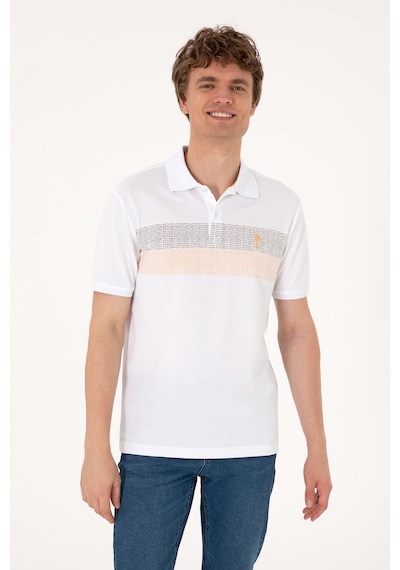 U.S. Polo Assn. Erkek Regular Fit Haki Polo Yaka Tişört 50306793-VR027