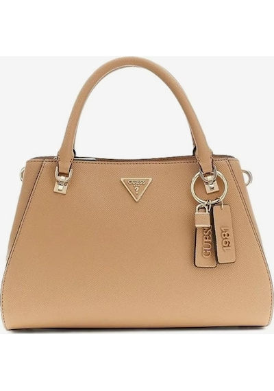 Guess Noelle Iı Luxury Satchel-kadın Omuz Çantası -zg967207 Bej
