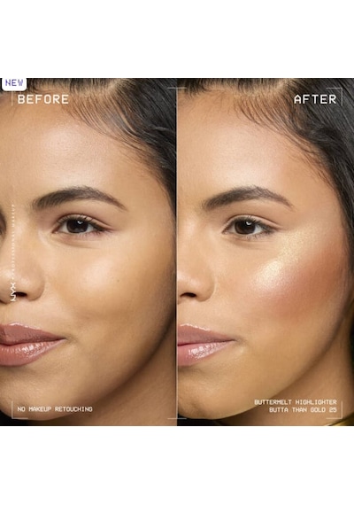 Nyx Professional Makeup Buttermelt Highlighter Kremsi Pudra Aydınlatıcı - 25 Butta Than Gold 25