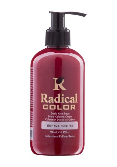 Radical Color New 25/chilired Amonyaksız Su Bazlı Saç Boyası 250 Ml 1 Adet Biber Kızılı