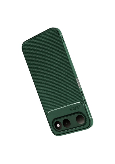 Uryport Tecno Spark 50 5g Auto Focus Karbon Kapak - Yeşil