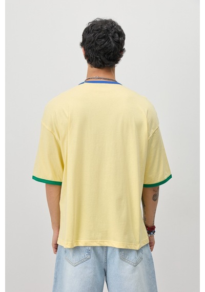 Fıfa World Cup 26 Brezilya Oversize Tişört Sarı