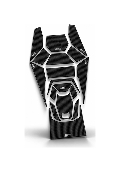 Gp Kompozit Sym Adx 250 2024-2026 Uyumlu Tank Pad Karbon