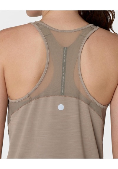 Asics Road Tank Kadın Greige Atlet 2012d370-101